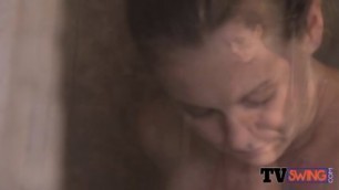 Shower Sex Is Good Before The Big Orgy At The Swinger Mansion To Clean All Pressure And Get Focused