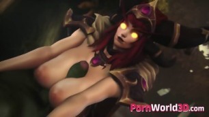 Heroes From Game World Of Warcraft Brutal Fucked - Squirt Babe