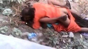 Baba Doing Quick Sex With Village Lady While Caught