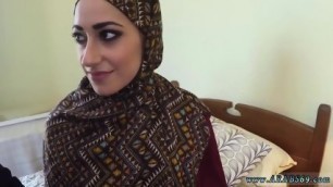 Young Arab Teen First Time A Dame Today Could Not Pay Her Linger At Hotel.