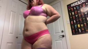 Chubby Girl Strips after School