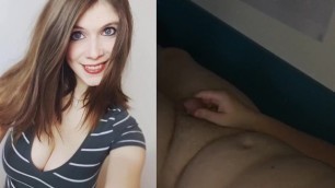 Cumming on German YouTuber Trixie