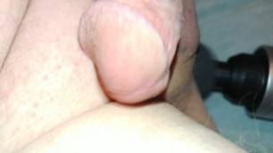 My Small Penis Watches the Hole getting Attention!!! Series# 2of 3..