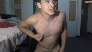 Young Twink Guy Fingering on Camera Chaturbate Orgasm