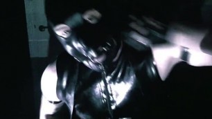 SOLO GAGGED GUMMI GIMP PIG AUTO FACE PUNCHES ON ORDERS OF CYBER MASTER