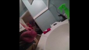 Teenager Boy Pisses in his Friends Sink