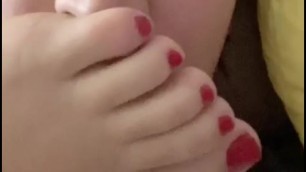 Secretly Recorded me Kissing GF Feet