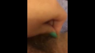 Ex GF Squirting while Fucking her Brush
