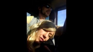 Getting Head while Driving down the Highway