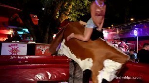 Raunchy Slut Naked Bull Riding P1 Fantasy Fest (2019)