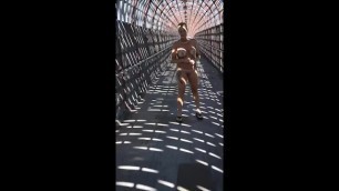 Chelle the Naked GODDESS - a Short but Hot NIP Video - April 2016