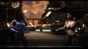 Mortal Kombat XL Nude Mod Kitana vs Jackie