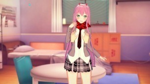 3D Hentaigame - take Zerotwo Virginity and Creampie