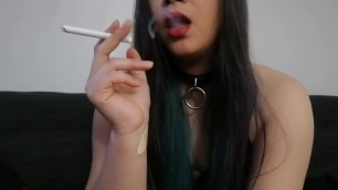 MissDeeNicotine | Cigarette Smoking Fetish Compilation 1