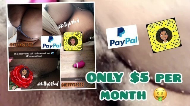 Premium Snapchat- come see what all the Fuss is about