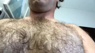 Sweaty Hairy Chest in Florida