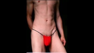 Underwear Show - Twink Boy Wanks his Nice Dick
