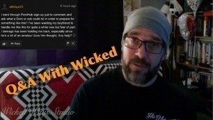 Wicked Wednesdays no 1 behind the Scenes Chat with Wicked Fellow (audio Fix