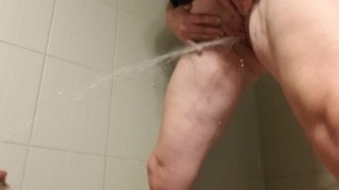 Pissing Hard into my Cuckold's Mouth. he's such a Good Boy he Swallows it