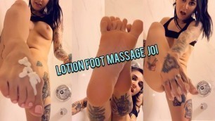 Joanna Angel JOI Foot Fetish Masturbation