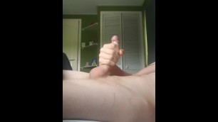 Jerking of in the Morning with Cumshot