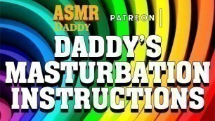 Obey Daddy & Touch yourself like I tell you - DDLG Audio Instructions