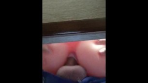 Fuck your Pussy. Jerk off and Cum in the Toy Pussy
