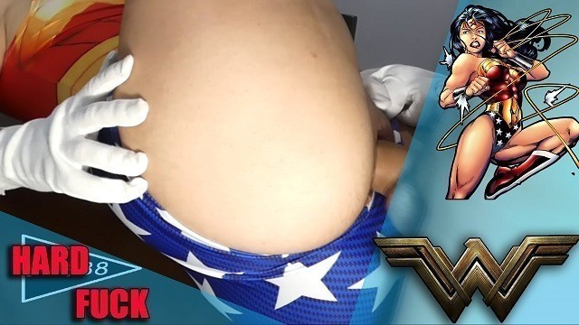 (4K) Fucking with wonder Woman..They like Big and with Lots of Milk