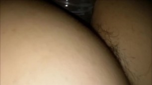 My Hairy AZN Ass taking a DIVORCE BBC and I LOVED IT!
