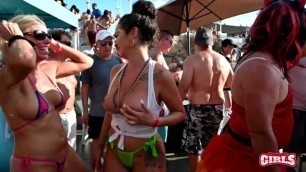 Naked Slut Pool Party Dante's Key West (2019)