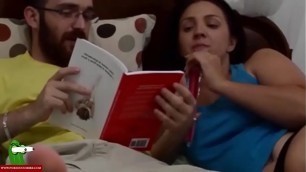 I'd like to be reading a book and my girl fucking me&period; SAN379